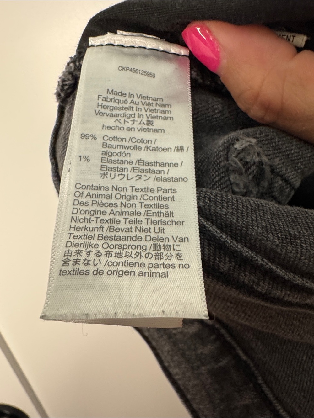 Madewell Perfect Vintage Classic High-Rise Women's Jeans Washed Black Sz 29x27 - Picture 6 of 6